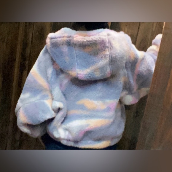 Sherpa Zip Up Hoodie - Picture 5 of 8